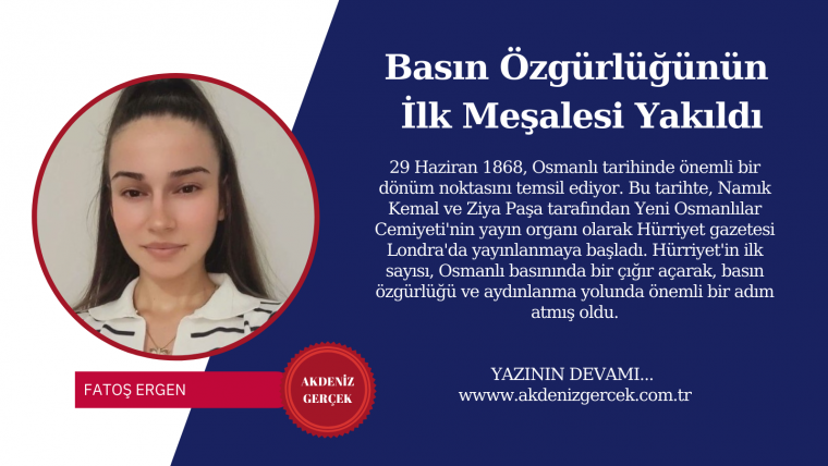 Basın Özgürlüğünün İlk Meşalesi Yakıldı