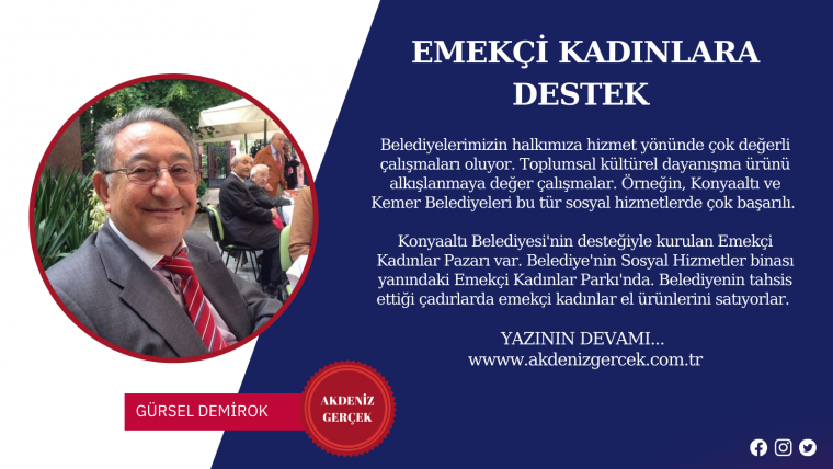 EMEKÇİ KADINLARA DESTEK