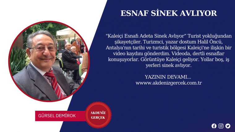 ESNAF SİNEK AVLIYOR