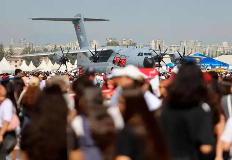 Heyecanın doruğa çıktığı Adana TEKNOFEST'ten çarpıcı görüntüler 8