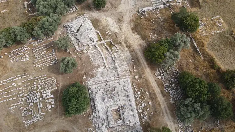 2 Bin 100 Yıllık Lagina Hekate Tapınağı Yeniden Hayat Buluyor 17