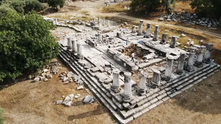 2 Bin 100 Yıllık Lagina Hekate Tapınağı Yeniden Hayat Buluyor 1