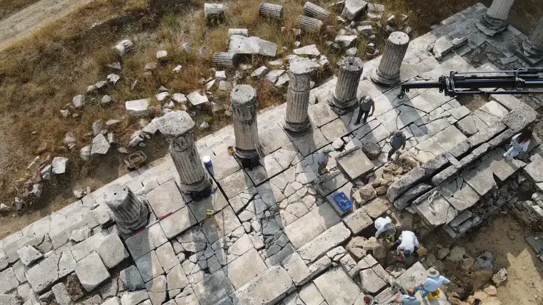 2 Bin 100 Yıllık Lagina Hekate Tapınağı Yeniden Hayat Buluyor 12