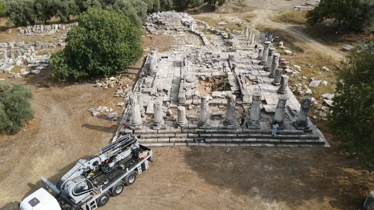 2 Bin 100 Yıllık Lagina Hekate Tapınağı Yeniden Hayat Buluyor 2