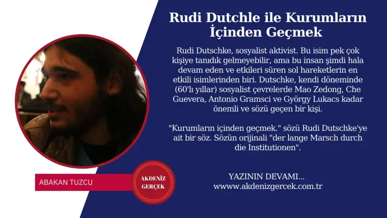 Rudi Dutchle ile Kurumların İçinden Geçmek