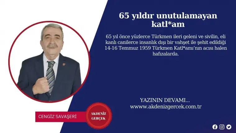 65 yıldır unutulamayan katl*am