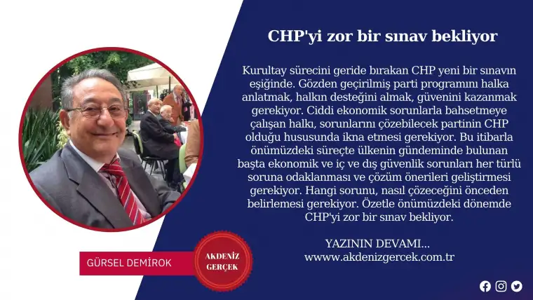 CHP'yi zor bir sınav bekliyor