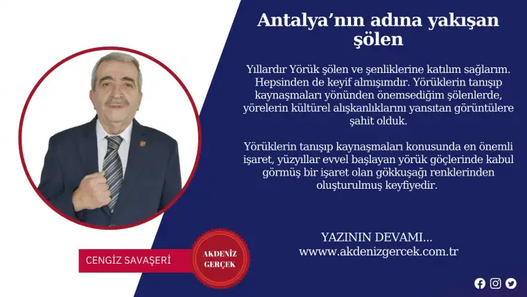 Antalya’nın adına yakışan şölen