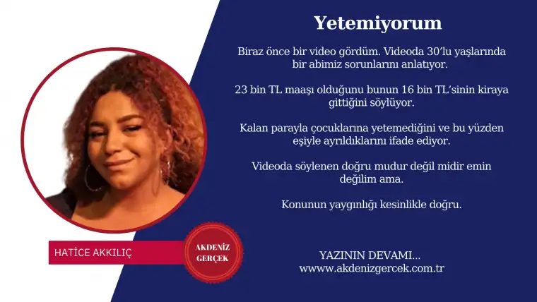 Yetemiyorum