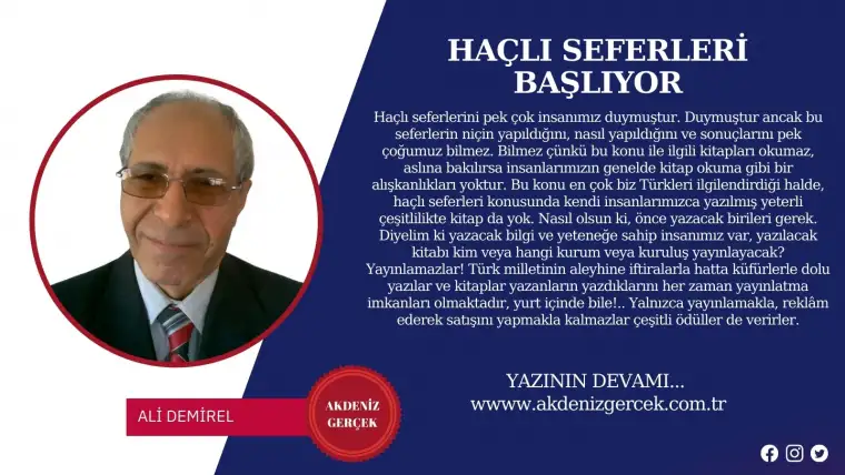 HAÇLI SEFERLERİ BAŞLIYOR