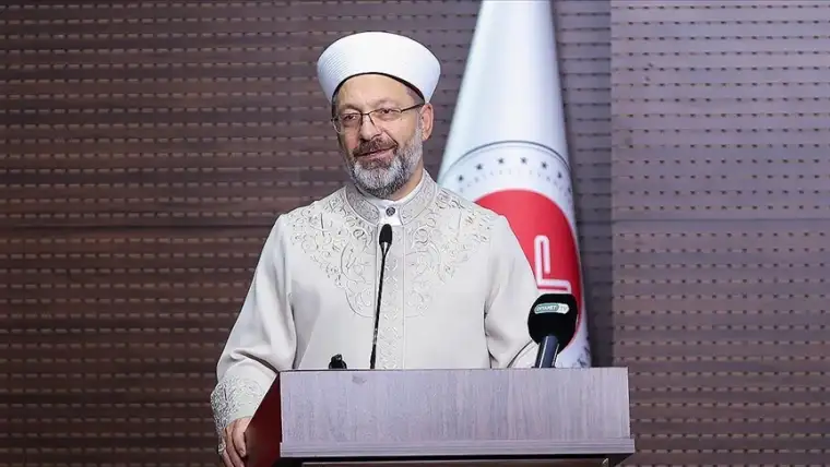 Diyanet İşleri Başkanı Ali Erbaş Kelime-i Şehadet'i Yanlış Okudu