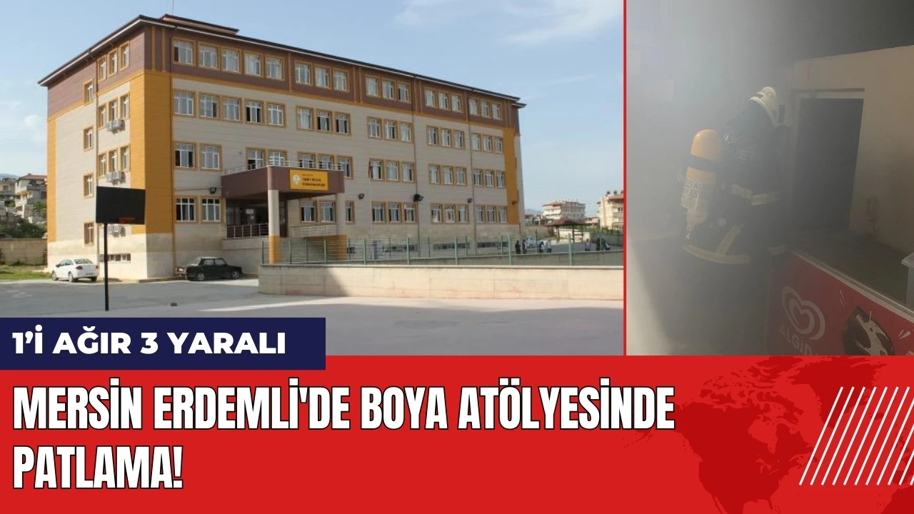 Hatay'da Kız İmam Hatip Lisesi kantininde yangın çıktı