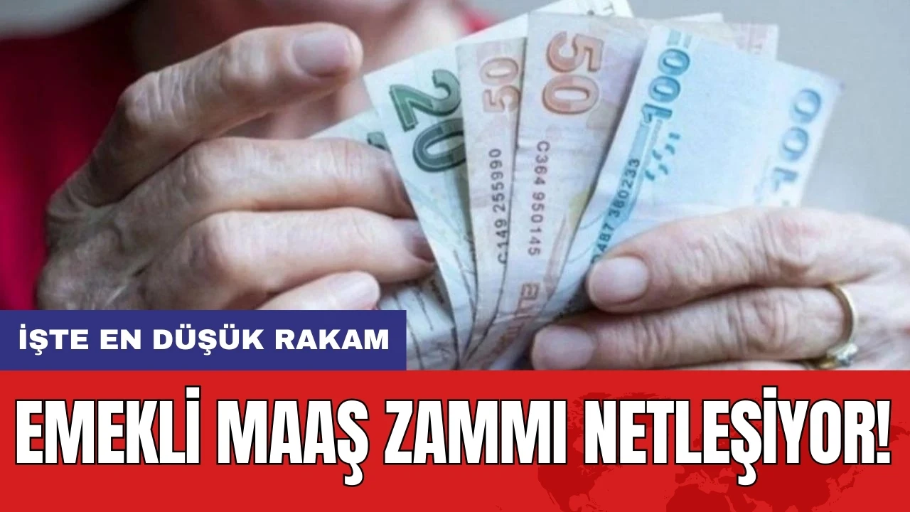 Emekli maaş zammı netleşiyor: İşte en düşük rakam!