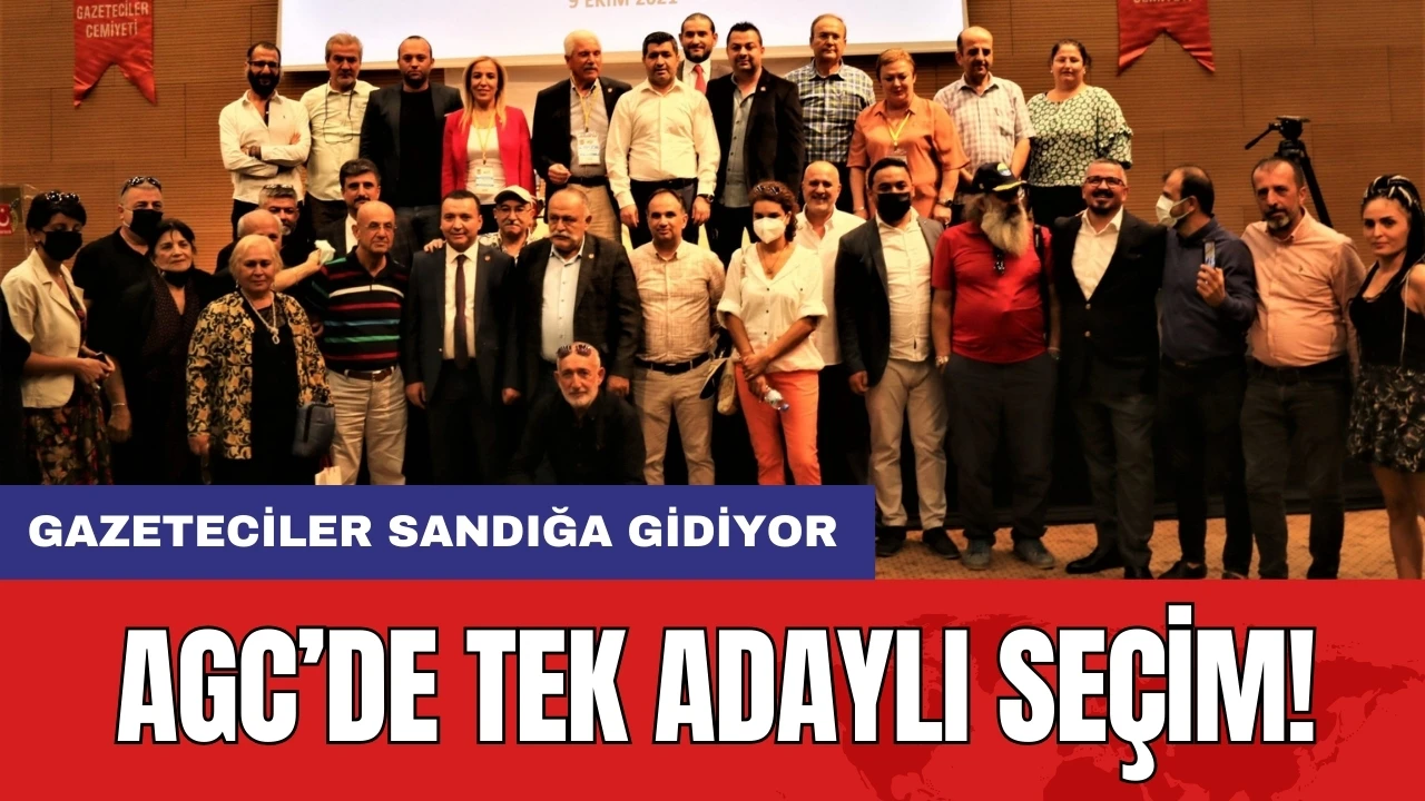 AGC’de tek adaylı seçim! Gazeteciler sandığa gidiyor