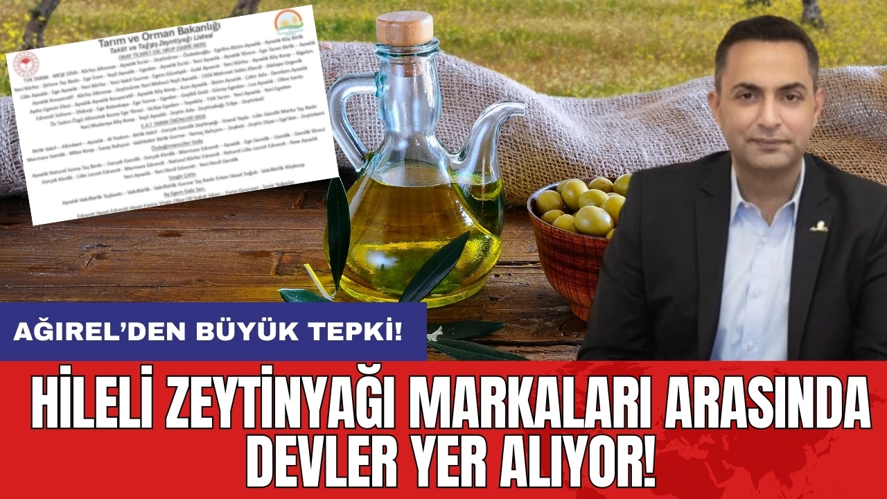 Hileli zeytinyağı markaları arasında devler yer alıyor!