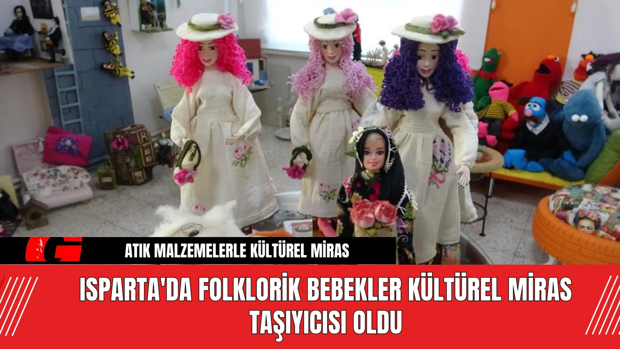 Isparta'da Folklorik Bebekler Kültürel Miras Taşıyıcısı Oldu