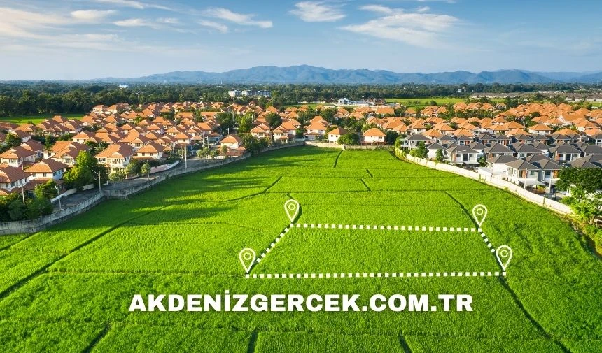 Mersin Gülnar'da mahkemeden satılık 584 m² arsa