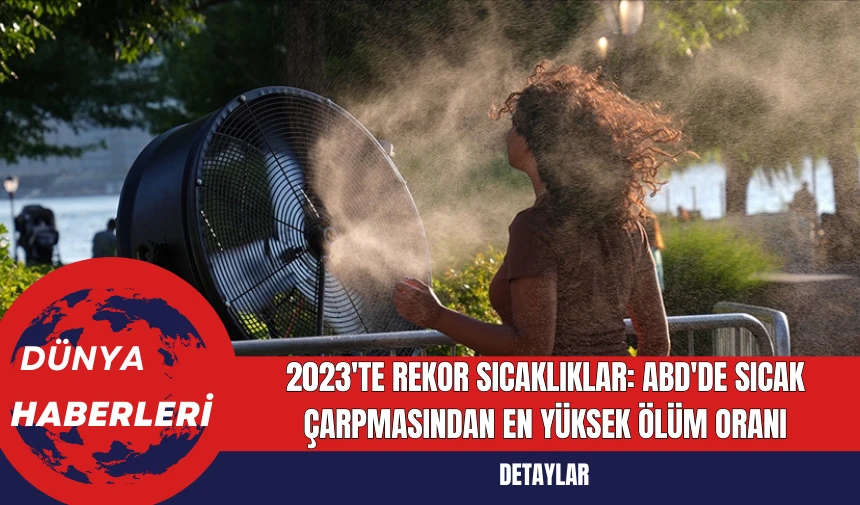 2023'te Rekor Sıcaklıklar: ABD'de Sıcak Çarpmasından En Yüksek Ölüm Oranı