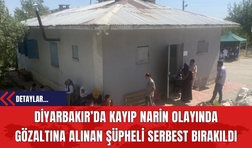 Kayıp Narin Olayında Gözaltına Alınan Şüpheli Jandarmadan Serbest Bırakıldı