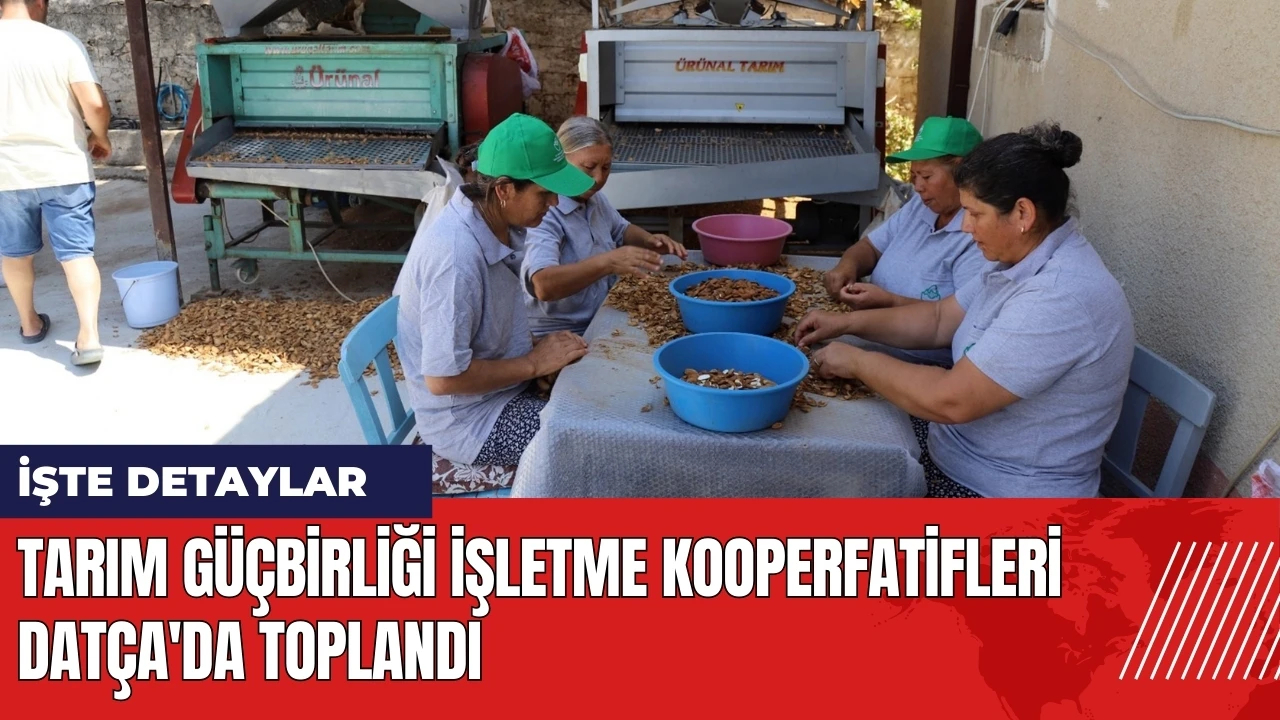 Tarım Güçbirliği İşletme Kooperfatifleri Datça'da toplandı