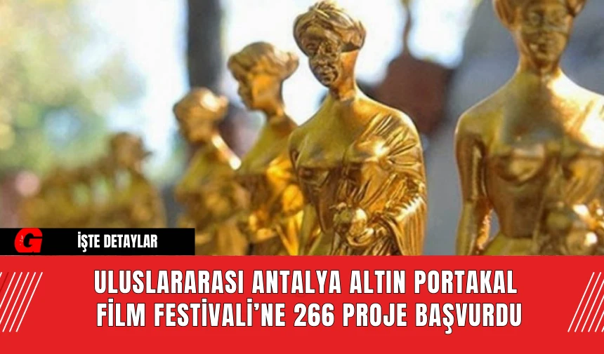 Uluslararası Antalya Altın Portakal Film Festivali’ne 266 Proje Başvurdu