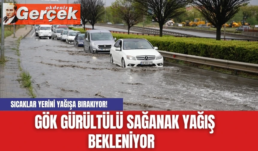 Sıcaklar yerini yağışa bırakıyor!  Sağanak yağış bekleniyor