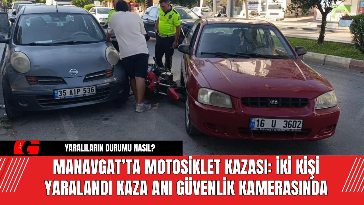 Manavgat’ta Motosiklet Kazası: İki Kişi Yaralandı