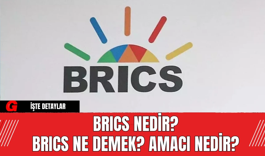 BRICS Nedir? BRICS Ne Demek? Amacı Nedir?