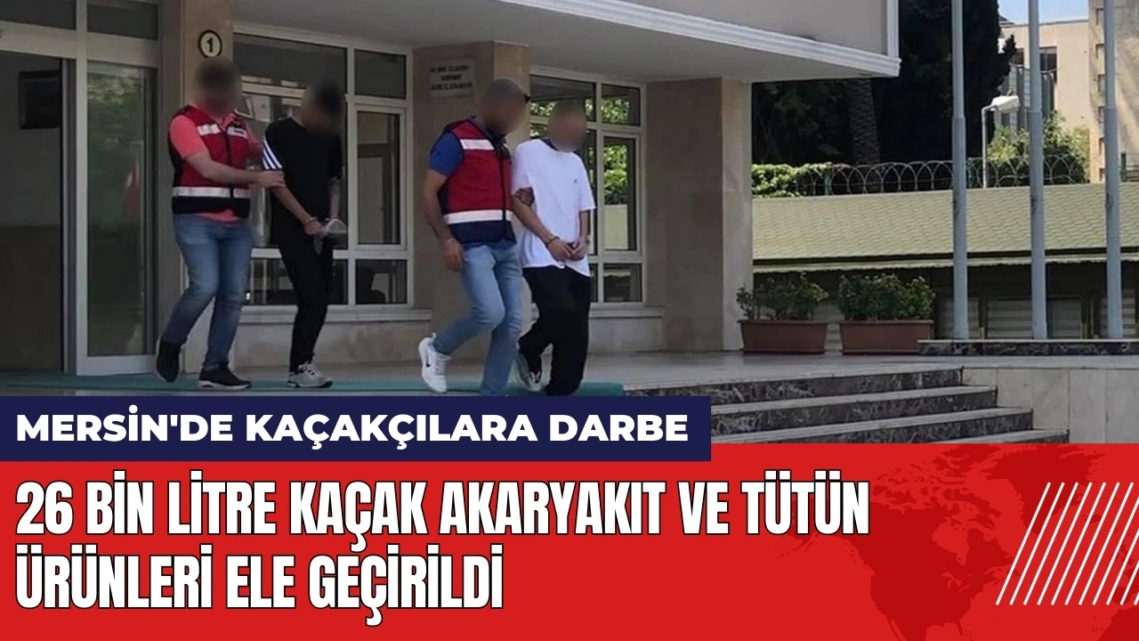 C*nayet ve ist*smar hükümlüleri Mersin'de yakalandı