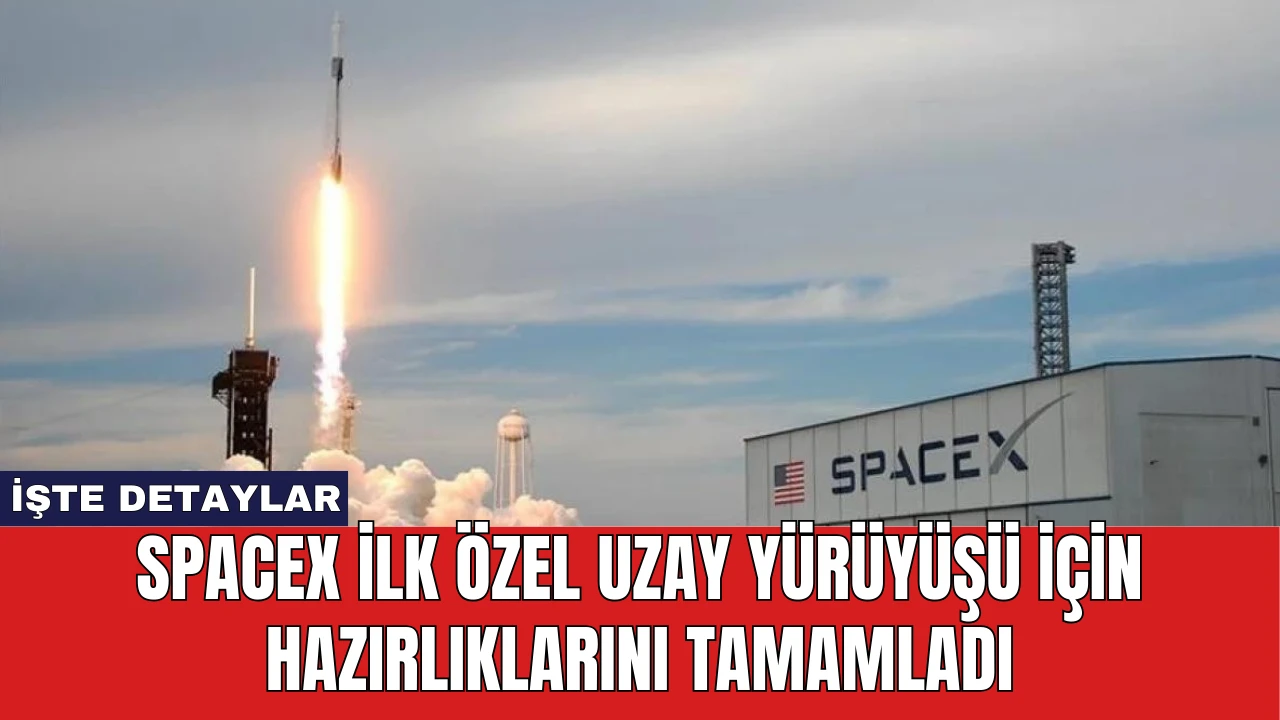 SpaceX İlk Özel Uzay Yürüyüşü İçin Hazırlıklarını Tamamladı