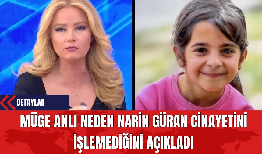 Müge Anlı Neden Narin Güran Cinayetini İşlemediğini Açıkladı