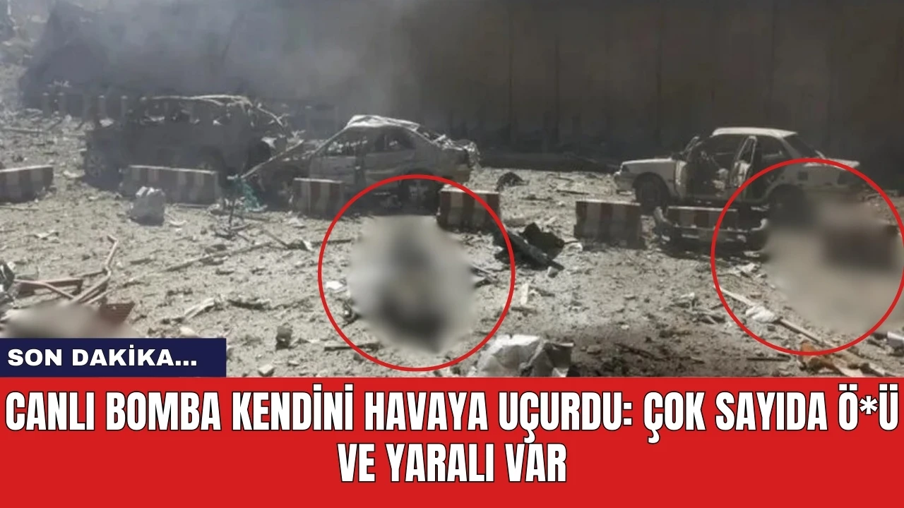 Son dakika! Canlı bomba kendini havaya uçurdu: Çok sayıda ö*ü ve yaralı var