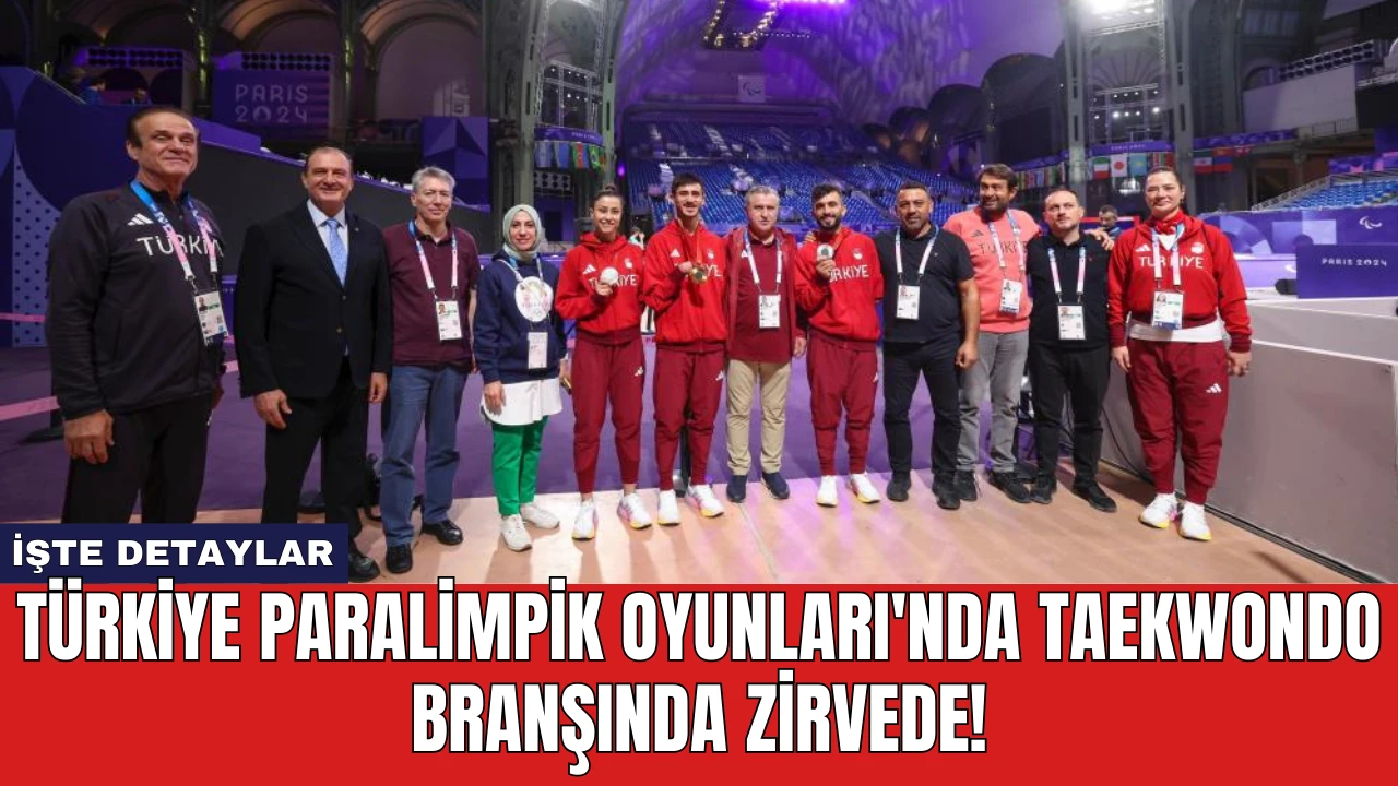 Türkiye Paralimpik Oyunları'nda Taekwondo Branşında Zirvede!