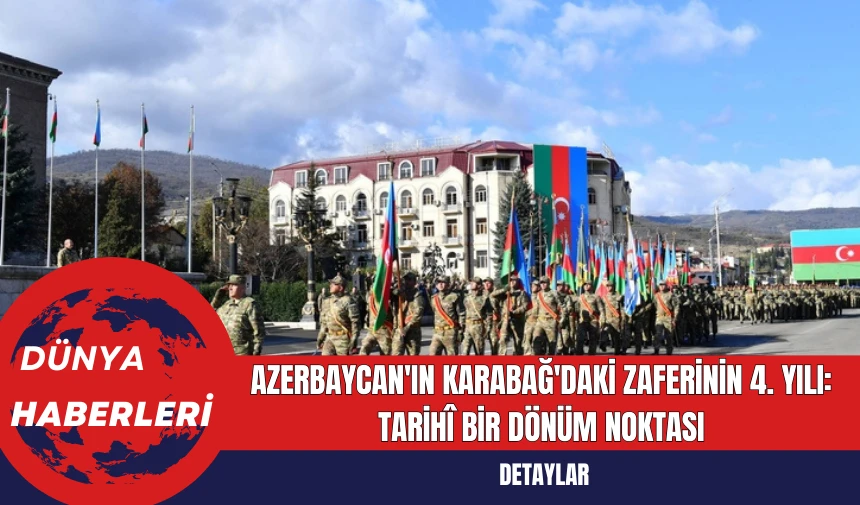 Azerbaycan'ın Karabağ'daki Zaferinin 4. Yılı: Tarihî Bir Dönüm Noktası