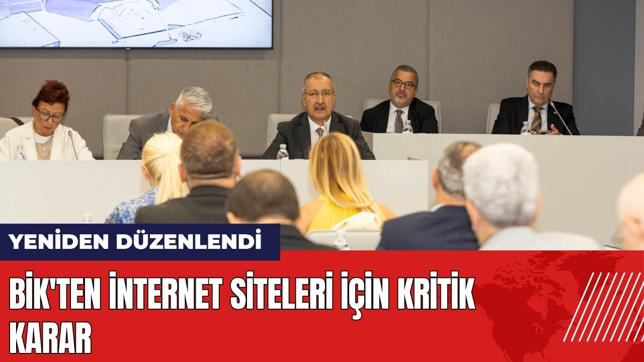 BİK'ten internet siteleri için kritik karar