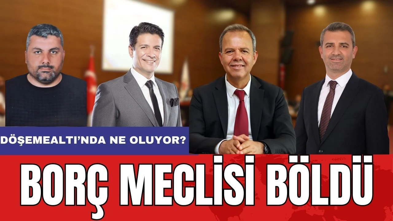 Döşemealtı'nda Borç Meclisi Böldü! AKP Grubu Meclis'e Katılmadı