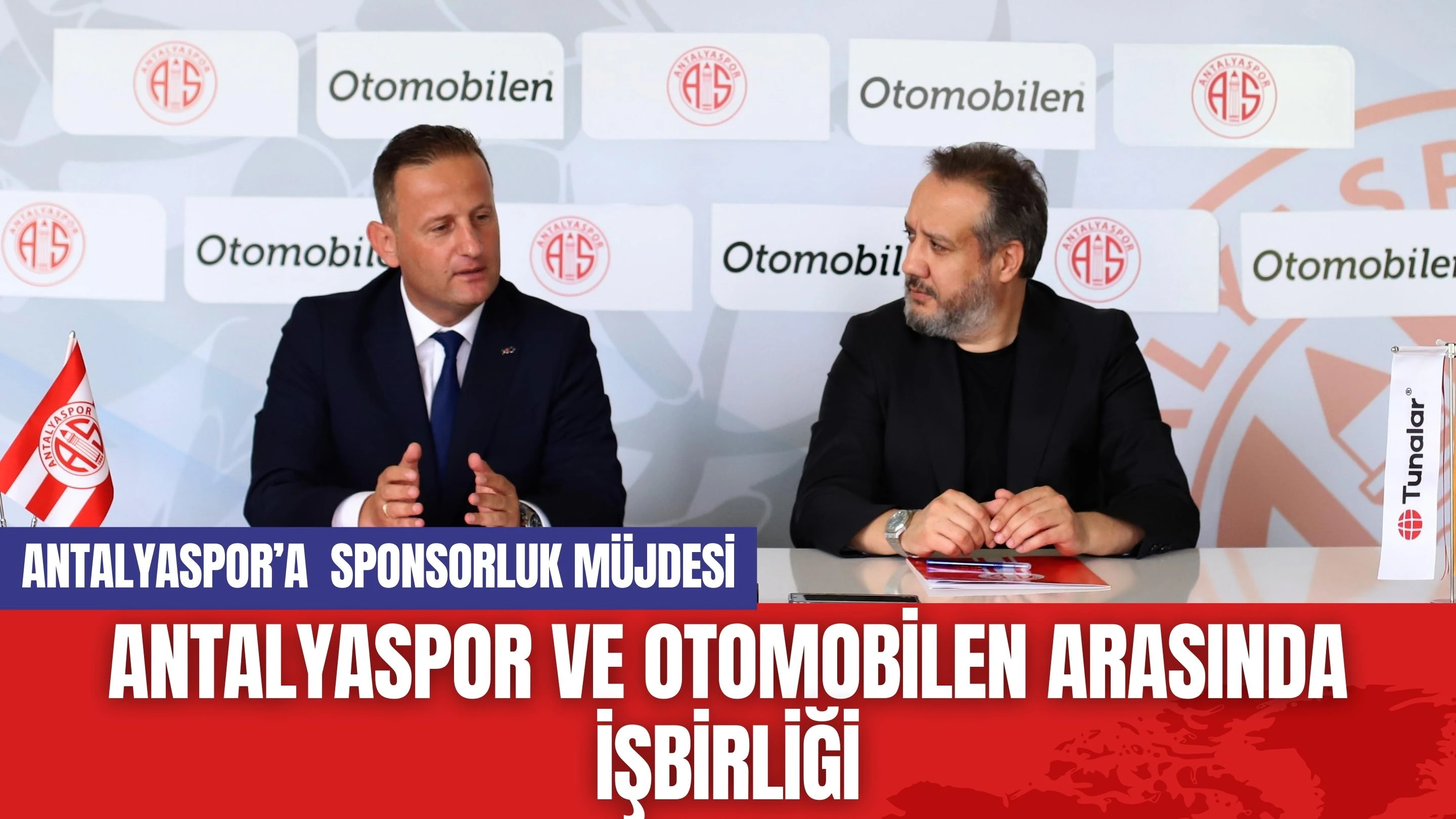 Antalyaspor'a Sponsor Müjdesi! Antalyaspor ve Otomobilen arasında işbirliği